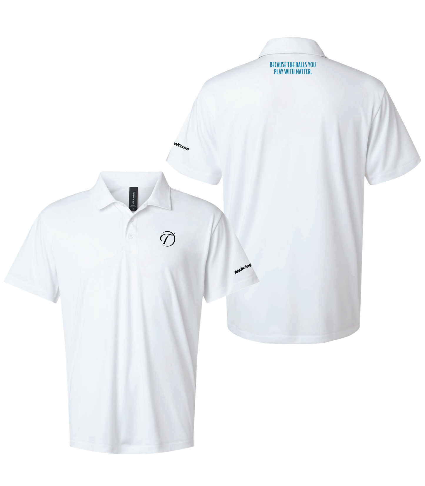 Testicle Golf Classic Polo