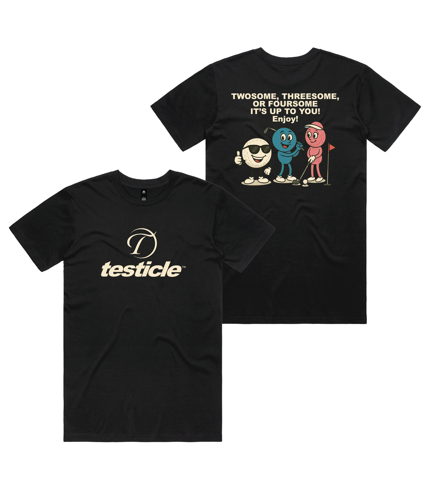 Testicle Golf Group Play Tee