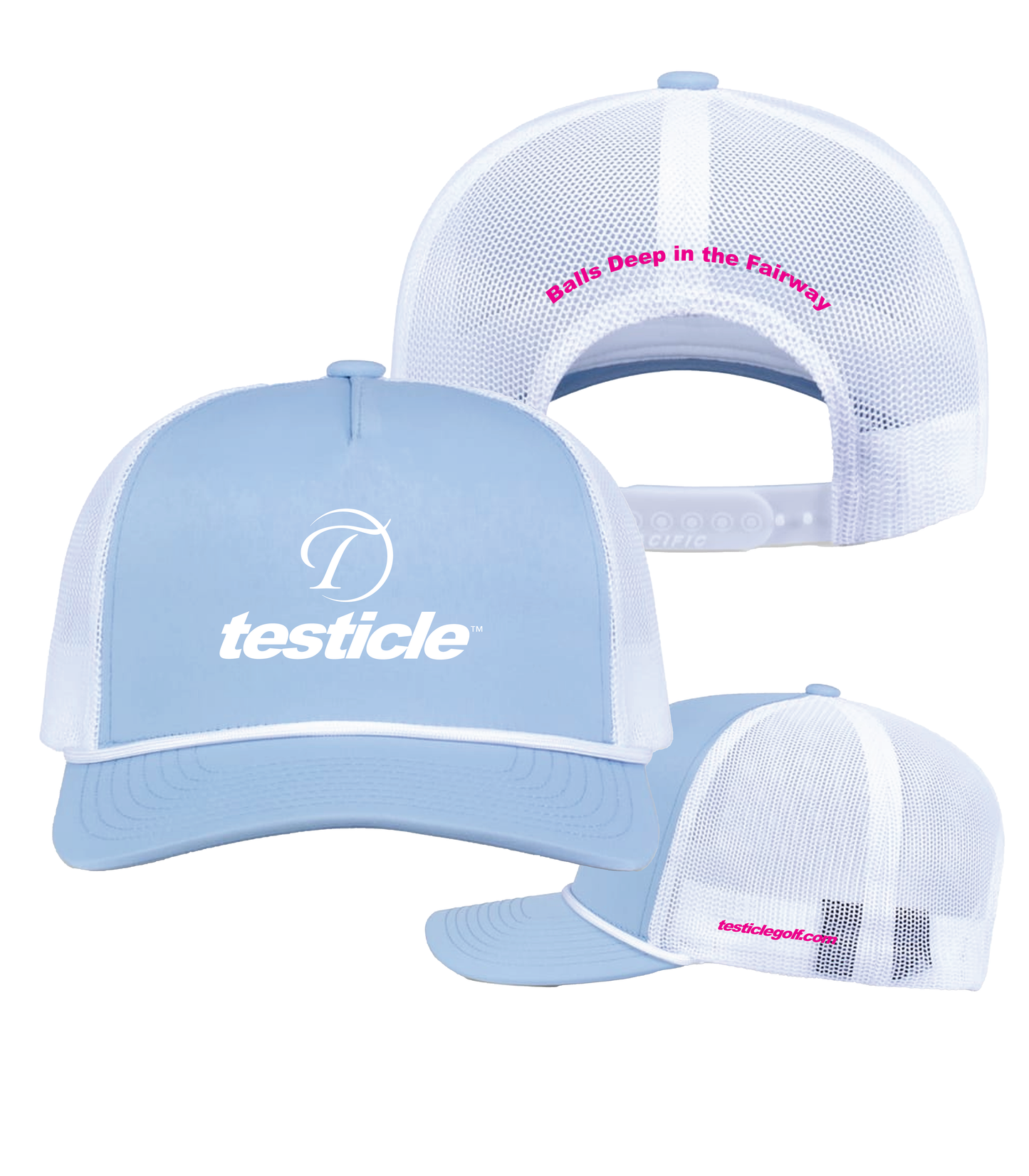 Testicle Golf Trucker Hat