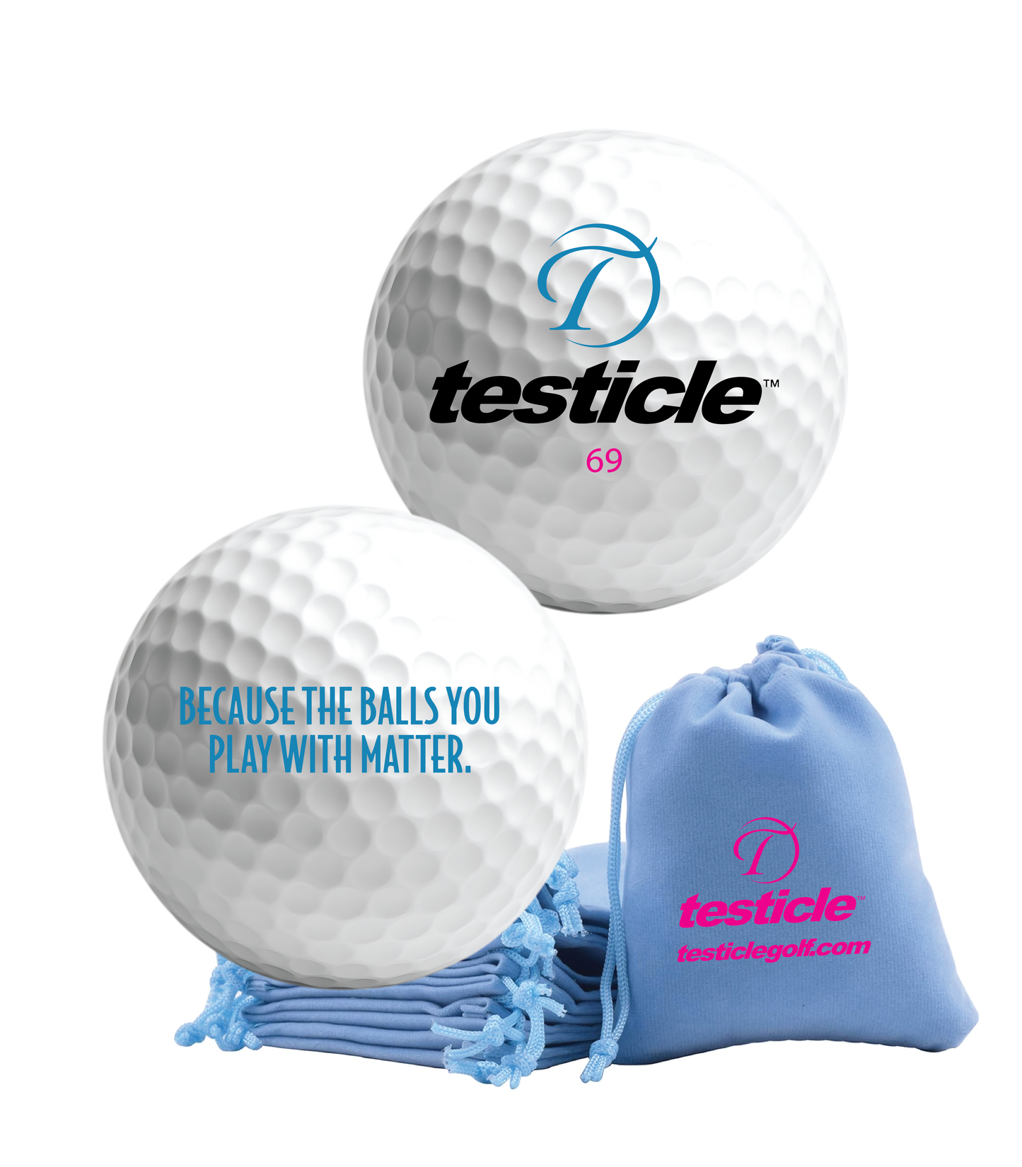 Testicle Golf Balls (Dozen)