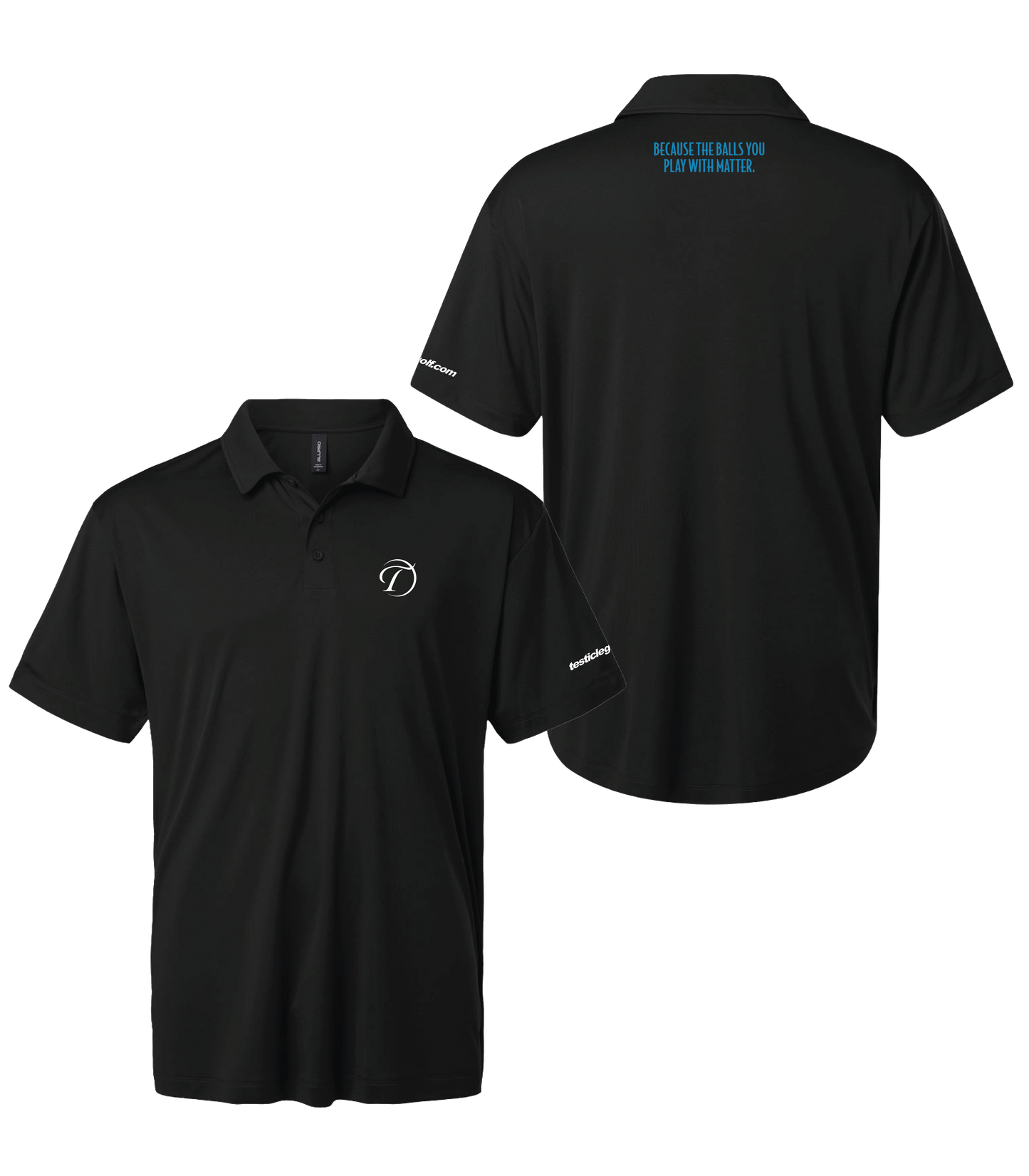 Testicle Golf Classic Polo