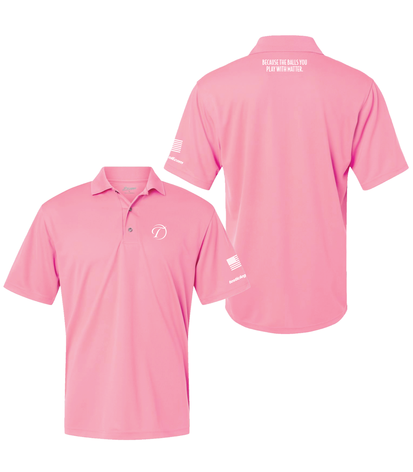 Testicle Golf Classic Polo