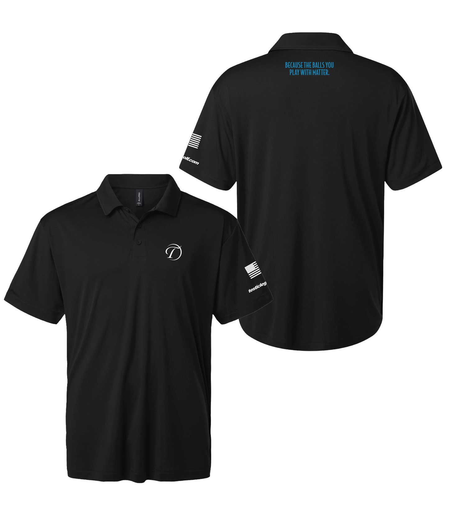 Testicle Golf Classic Polo