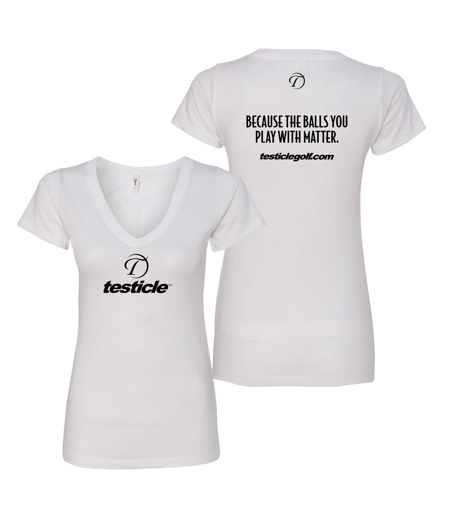 Ladies Testicle Golf Classic Tee