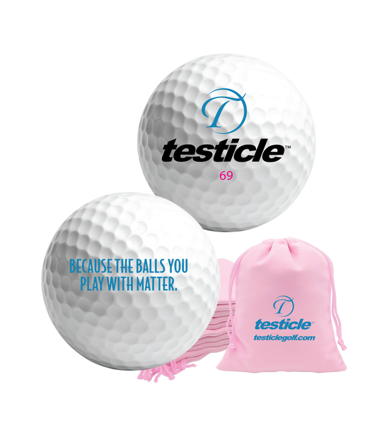Testicle Golf Balls (Pair)