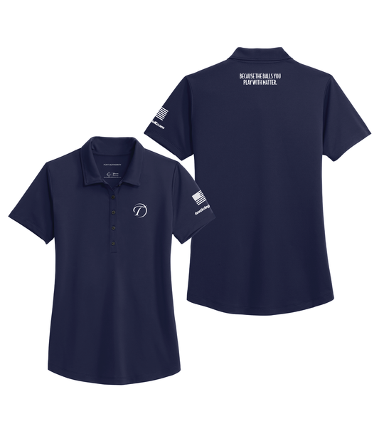 Testicle Golf Ladies Polo