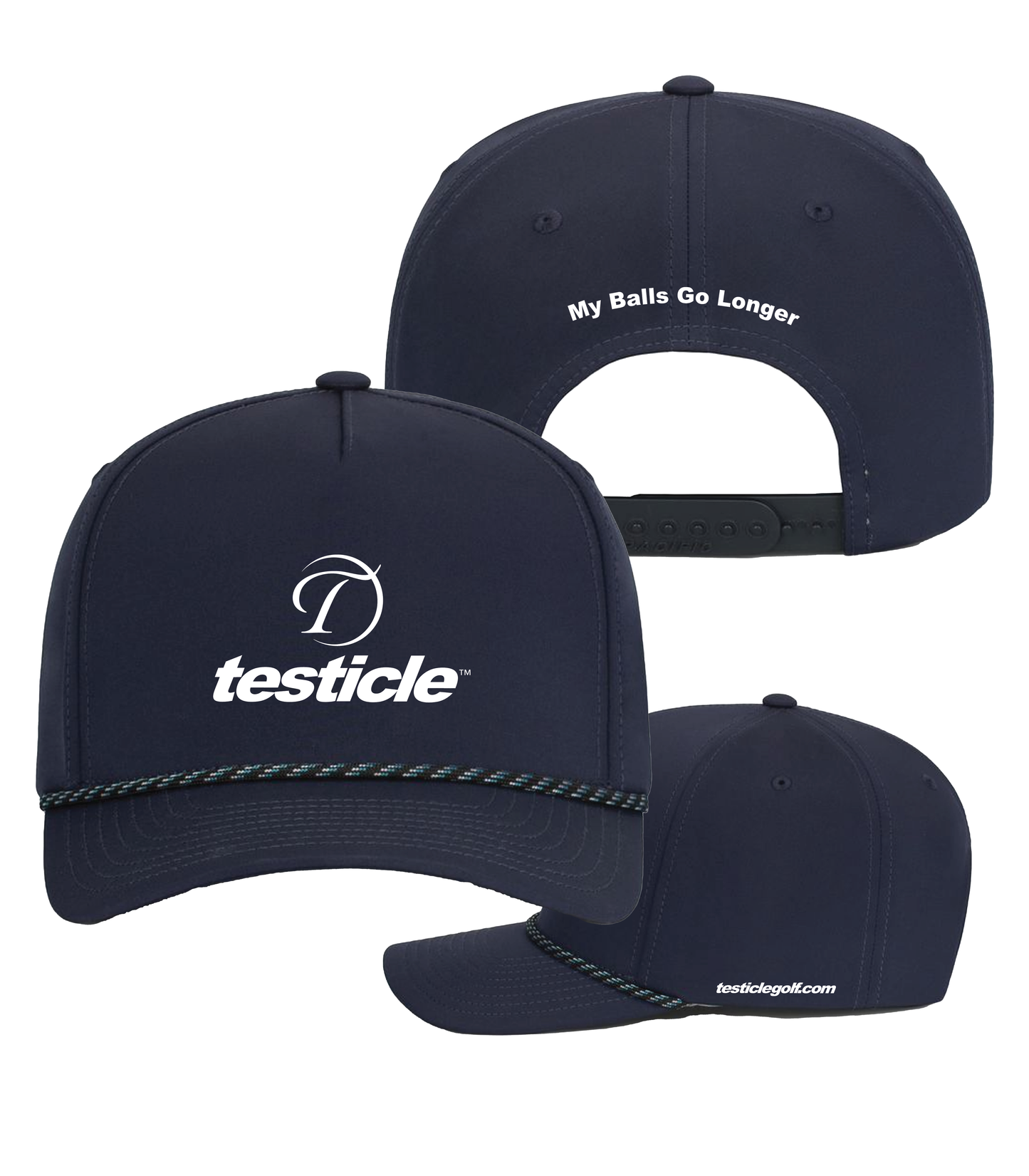 Testicle Golf Rope Hat