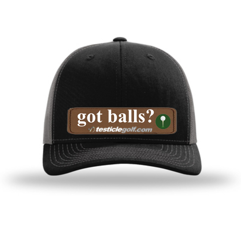 Trucker Hat Patch (got balls?)