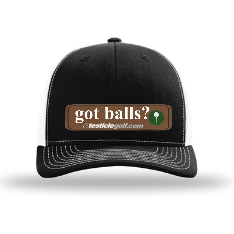 Trucker Hat Patch (got balls?)
