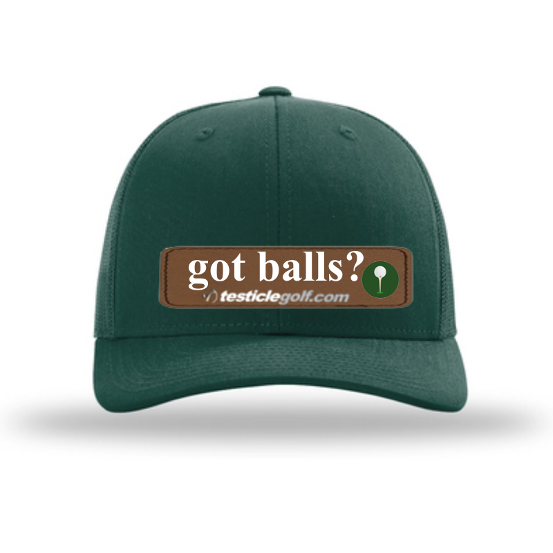 Trucker Hat Patch (got balls?)