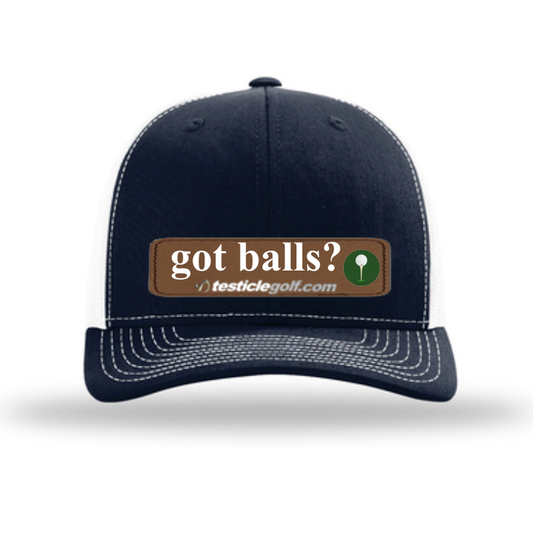 Trucker Hat Patch (got balls?)