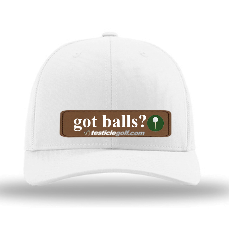 Trucker Hat Patch (got balls?)
